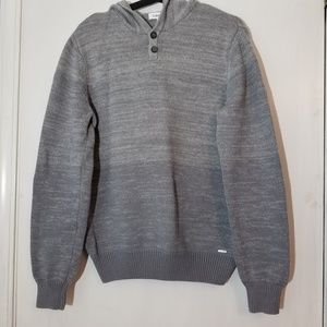 Calvin klein Men's Racket Quarter Button Sweater